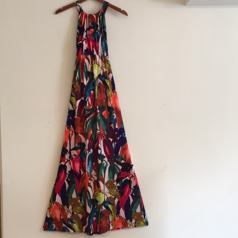NWOT Trina Turk ‘Winslow’ Print Halter Maxi Dress - Picture 3 of 15